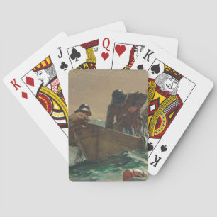 Sillnät, 1885 (olja på kanvas) spel kort