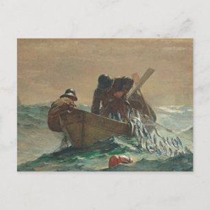Sillnät, 1885 (olja på kanvas) vykort