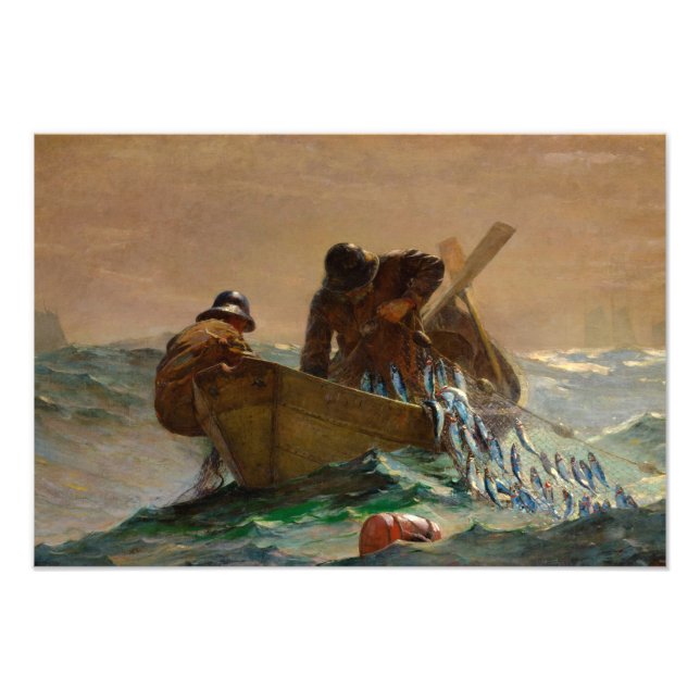 Sillnätet efter Winslow Homer Fototryck (Framsidan)