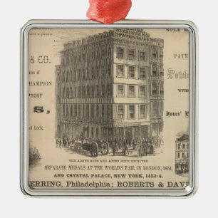 Sill's Patent Champion Safes Julgransprydnad Metall