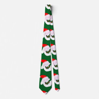 Silly goofy Santa Claus cartoon face Slips