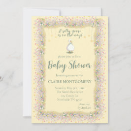 Silly Goose Baby Shower Invitation  Inbjudningar