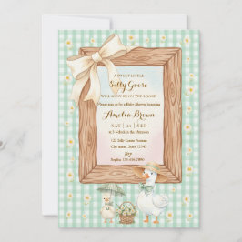 Silly Goose Baby Shower Invitation Inbjudningar