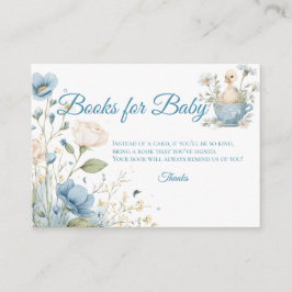 Silly Goose Books för babybeställningskort Tilläggskort