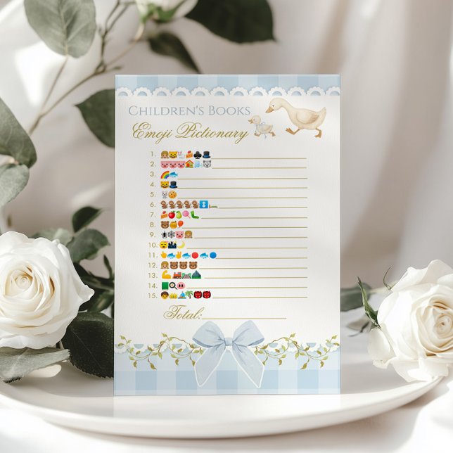 Silly Goose Childrens Books Emoji Pictionary Game (Skapare uppladdad)