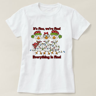 Silly Goose Christmas Shirt T Shirt