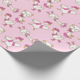 Silly Goose Cowboy Cowgirl Pink Gift Presentpapper