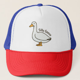 Silly Goose Funny Cartoon Goose Keps