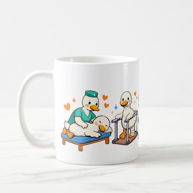 Silly Goose Fysioterapi , Fysioterapeut Kaffemugg (Vänster)