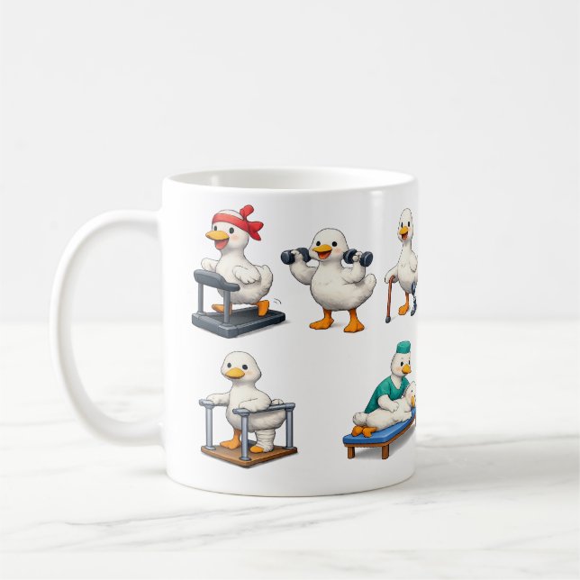 Silly Goose Fysioterapi , Fysioterapeut  Kaffemugg (Vänster)