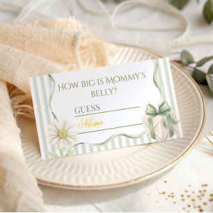 Silly Goose Neutral Baby Shower Hur Stor Lek Tilläggskort
