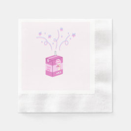 Silly goose party Pink Pappersservett