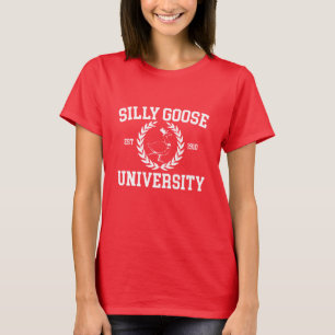 Silly Goose University College Parodi T-Shirt