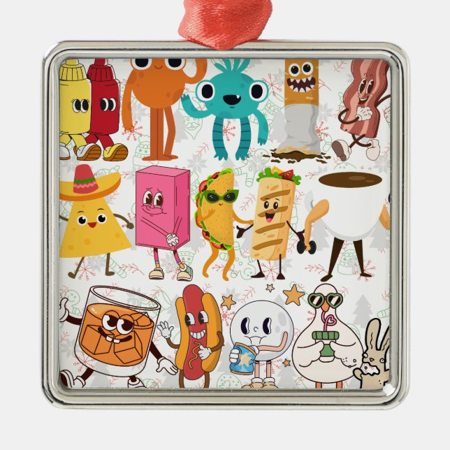 Silly Julgransprydnad Metall (Framsidan)