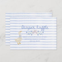 Silly Little Goose Baby Shower Diaper Raffle