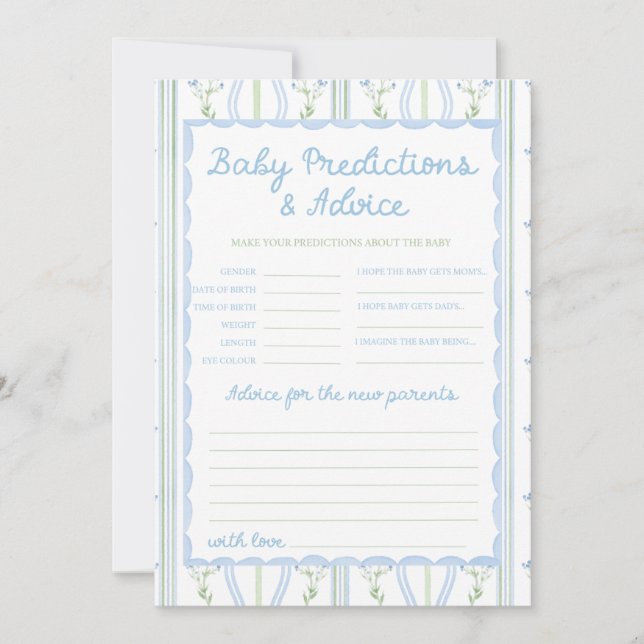 Silly Little Goose Baby Shower Game (Framsida)