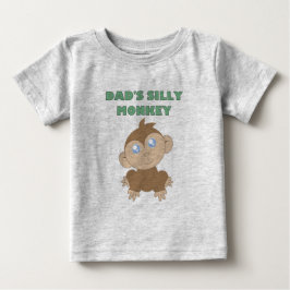 Silly Monkey - Baby Fin Jersey T-Shirt