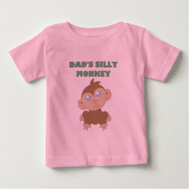Silly Monkey - Baby Fin Jersey T-Shirt
