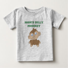 Silly Monkey - Baby Fin Jersey T-Shirt