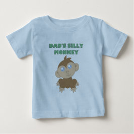 Silly Monkey - Baby Fin Jersey T-Shirt