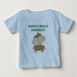 Silly Monkey - Baby Fin Jersey T-Shirt