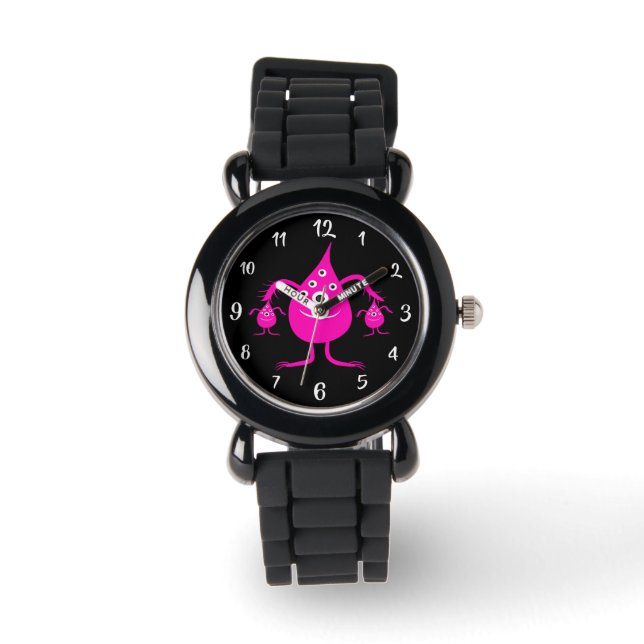 Silly Monsters Barnklocka Armbandsur (Framsida)