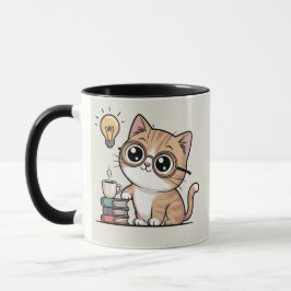 Silly Smart Cat Mug Mugg