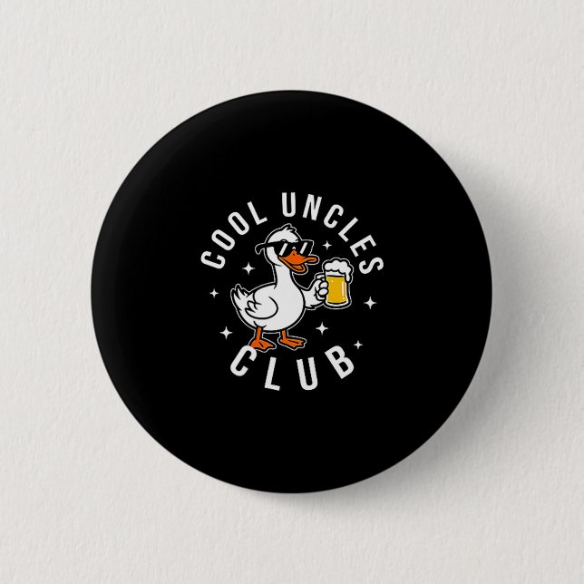 Silly Uncle Goose Cool Uncles Club Shirt Men Uncle Knapp (Framsida)