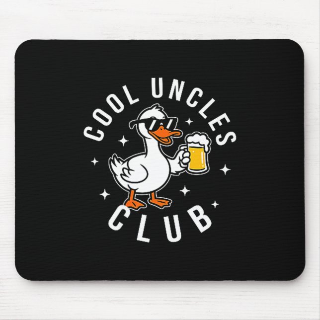 Silly Uncle Goose Cool Uncles Club Shirt Men Uncle Musmatta (Framsidan)