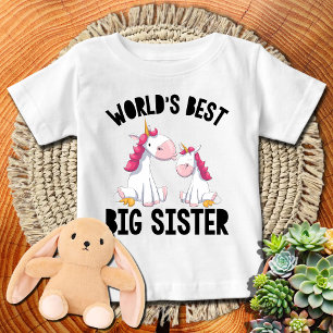 Silly Unicorns Världens Bästa Storesyster T Shirt