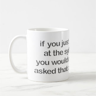 Sillybus mugg