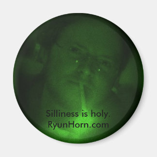 SillyGreenPhotoMagnet Magnet