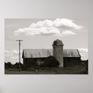 Silo och ladugård poster