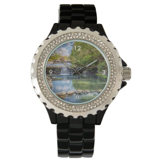 Siloam Vår Sager Bäck Waterfall Watch Armbandsur (Framsida)