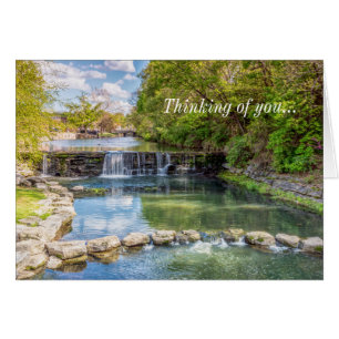 Siloam Vår Sager Waterfall Thinking of U Card OBS Kort
