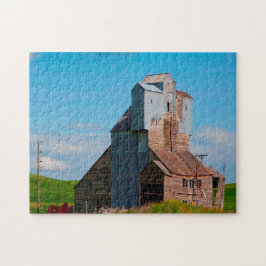 Silos Idaho. God jul önskas Pussel