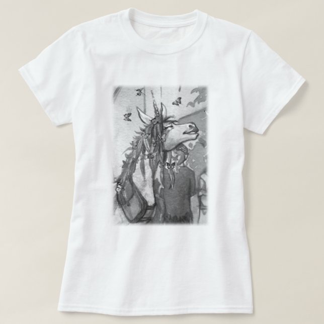 Silubhra - BW profilerar T-tröja Tee (Design framsida)