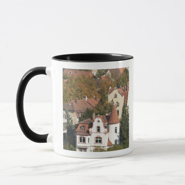 Siluett av Bamberg, Tyskland Mugg (Vänster)