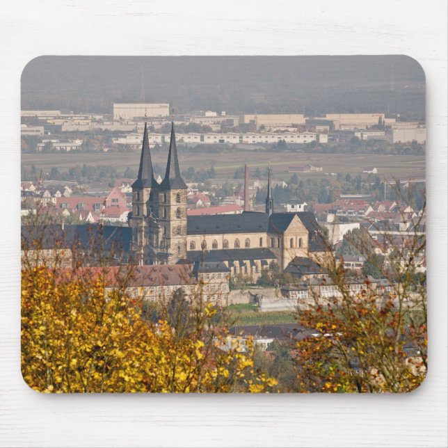 Siluett av Bamberg, Tyskland Musmatta (Framsidan)