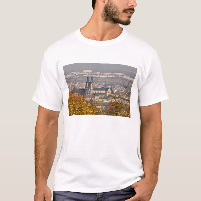 Siluett av Bamberg, Tyskland Tee (Framsida)