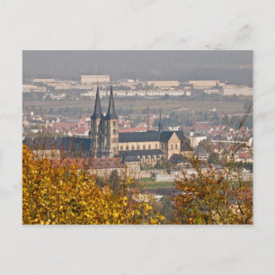 Siluett av Bamberg, Tyskland Vykort
