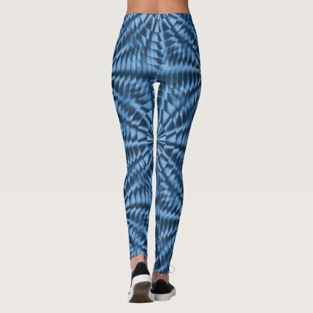 Silvblåa bubblor.... leggings (Baksida)