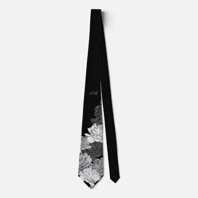 Silver 10-årsdagen för Neck Tie Slips (Framsida)