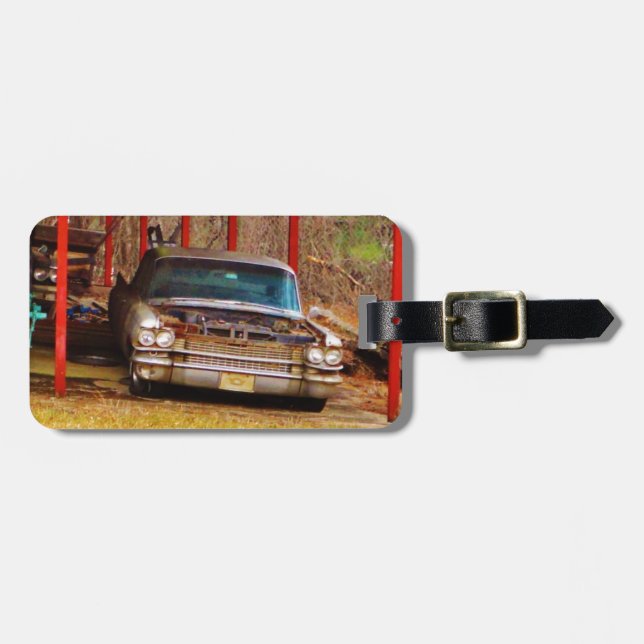 Silver 1963 Sadan Deville Bagagebricka (Horisontell Framsida)