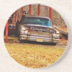 Silver 1963 Sadan Deville Underlägg