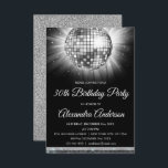 Silver 30års födelsedag Party Disco Dance Boll Inbjudningar<br><div class="desc">Inbjudan till Boll-partiet Disco Dance silver 30 Födelsedagsfest. Inbjudan till Silver och Svarta 30års födelsedag är en perfekt för ett modernt 30års födelsedag Party. Anpassade matchande produkter kan på begäran skapas av Designer.</div>
