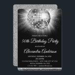 Silver 50:e Födelsedagsfest-Silver-Disco-Boll Inbjudningar<br><div class="desc">Inbjudan till Silver-partiet,  som är 50 Födelsedagsfest i silver,  till Boll. 50:e Födelsedagsfest inbjudan i Silver och Svarta havet är perfekt för en modern 50:e Födelsedagsfest.</div>