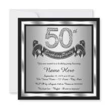 Silver 50:e Födelsedagsfesten