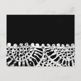 Silver Abaya Mönster Inbjudan Vykort