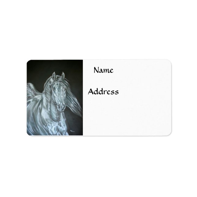 Silver Adressetikett (Framsidan)